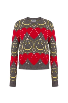 Wool blend pullover Smiley®