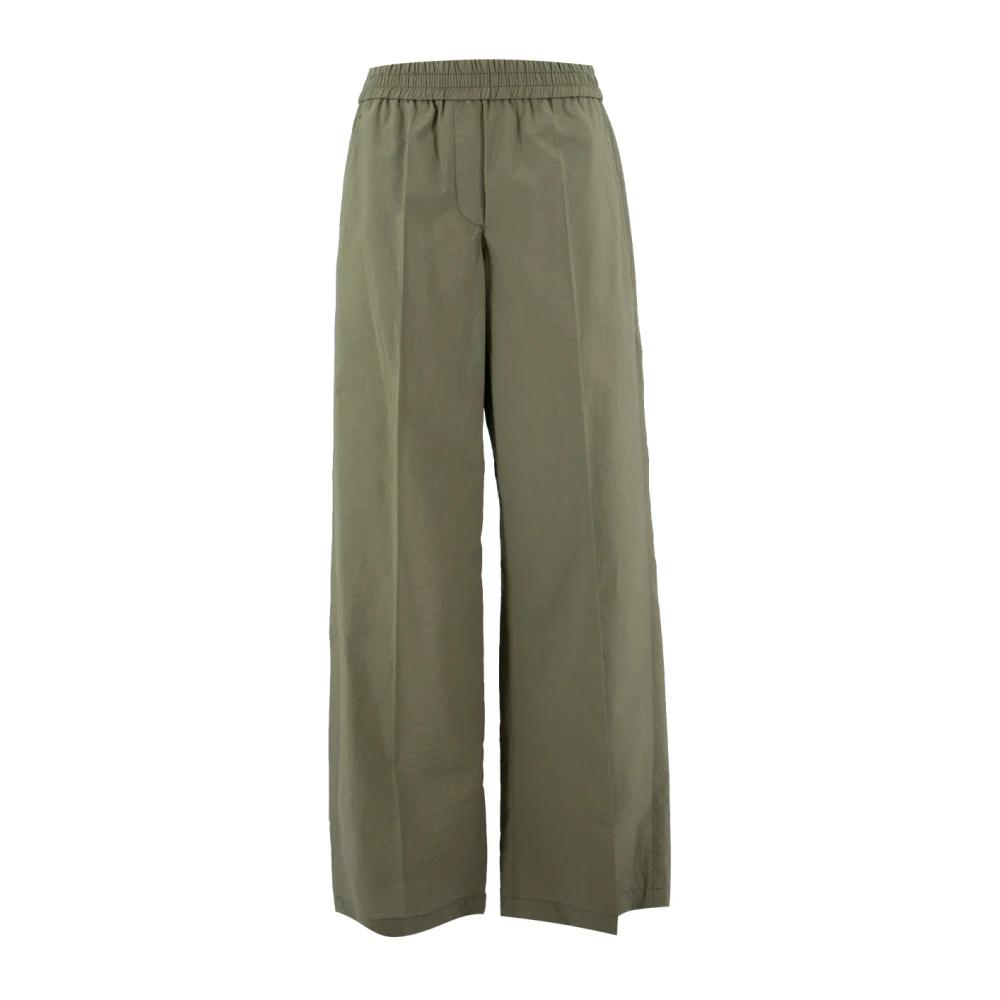 Brunello Cucinelli Femme Vert Pantalons, Taille: 40 Fr Pantalons