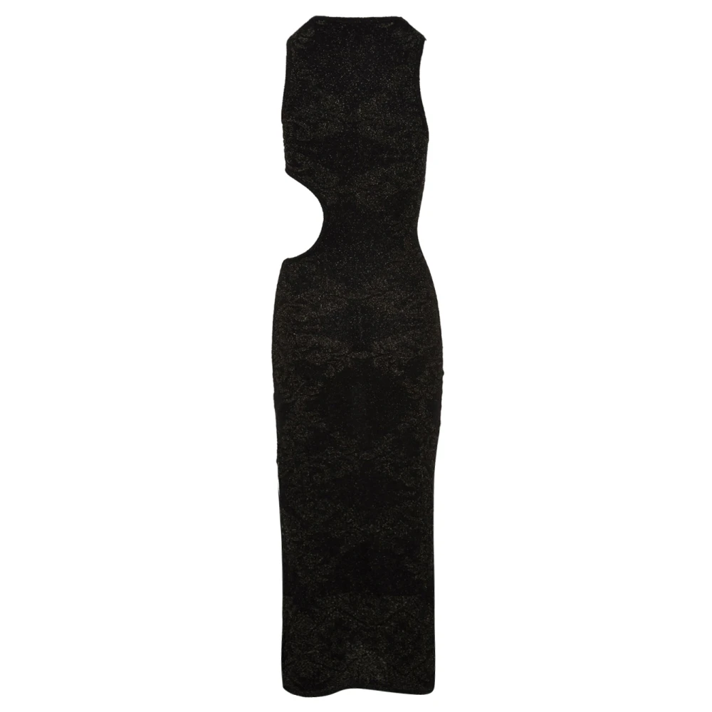 Akep Zwart Vskd05044 V2 Jurk Black Dames