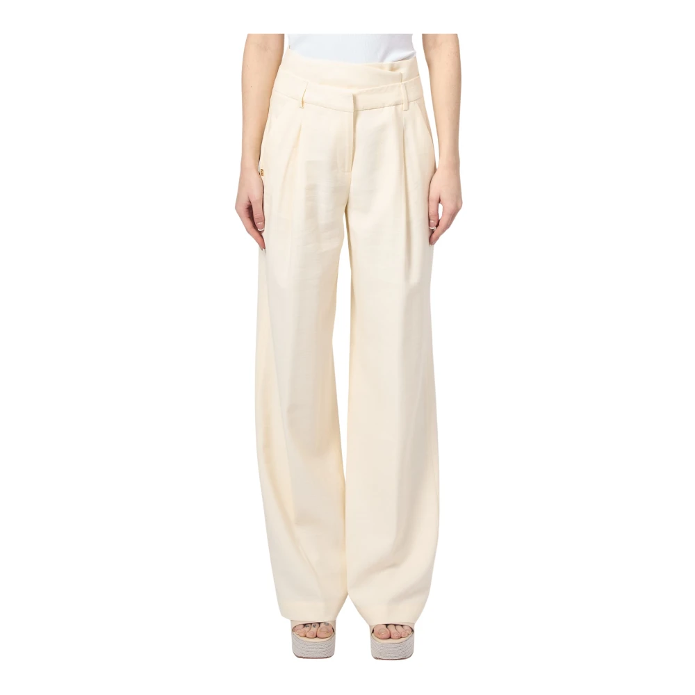 Trousers > Wide Trousers - - Manila Grace - Modalova