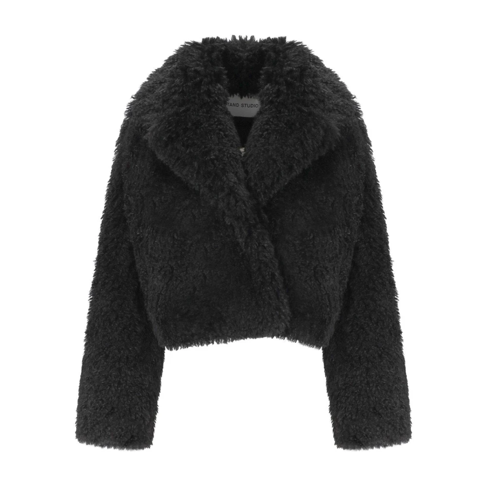 Jackets > Faux Fur & Shearling Jackets - - Stand Studio - Modalova
