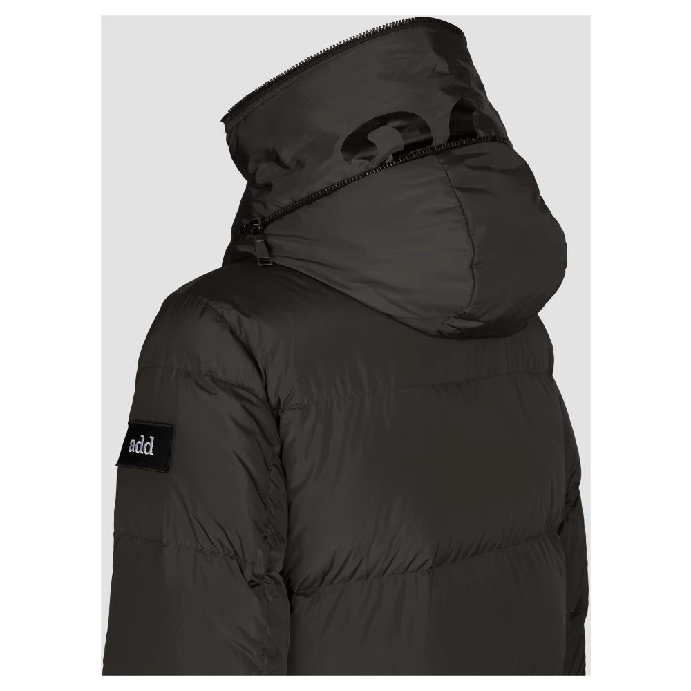 add Parka IN Nylon Bright Black Heren