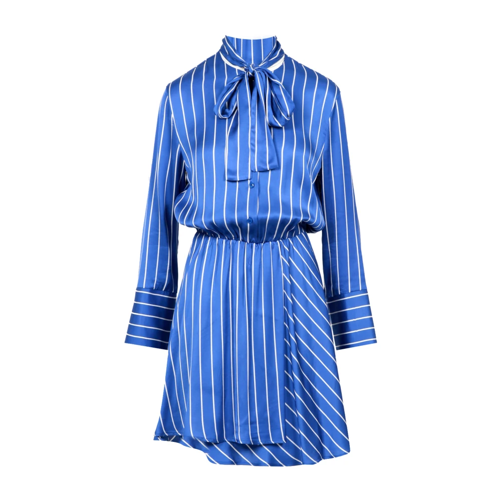 Semicouture Shirt Dresses Blue Dames