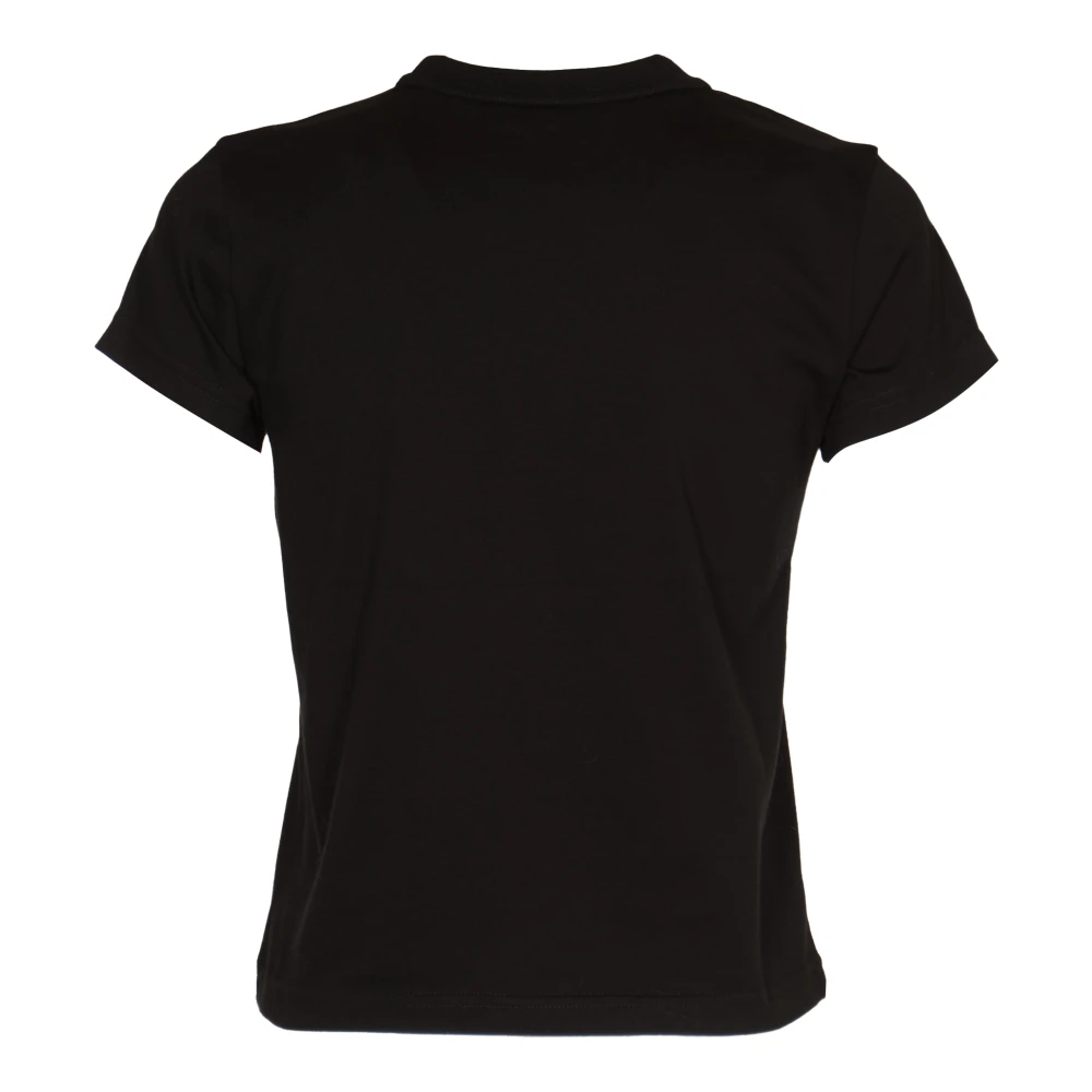 alexander wang Zwarte T-shirts en Polos met Puff Logo Black Dames