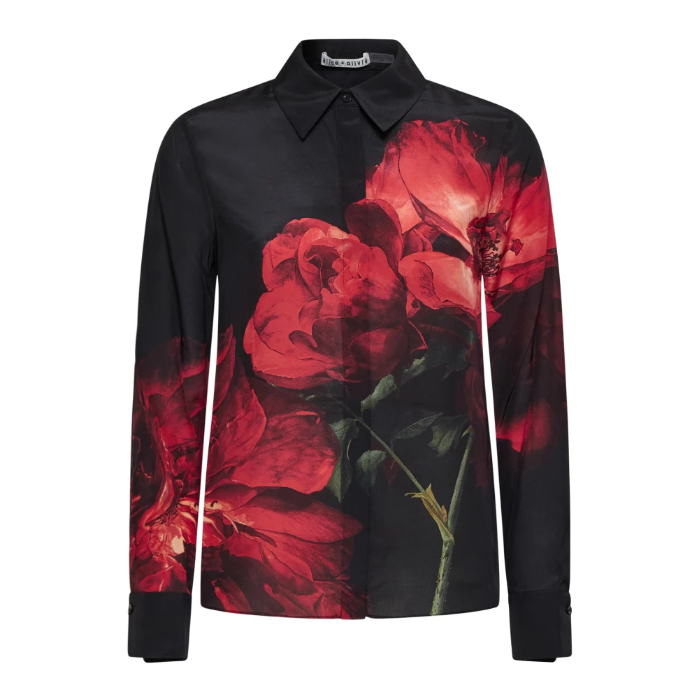 Alice + olivia Stijlvolle Blouses voor Vrouwen Black Dames