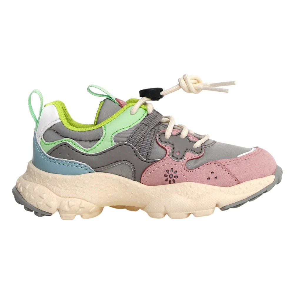 Flower Mountain Unisex Kids Multicolor Colorful Junior Trainers With Flower Detailing - Kids Sneakers - 37 Eu - Kids