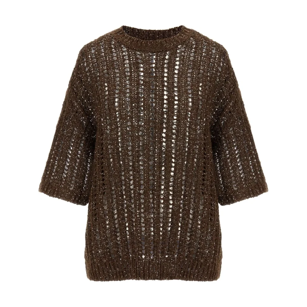 Knitwear > Round-neck Knitwear - - Brunello Cucinelli - Modalova