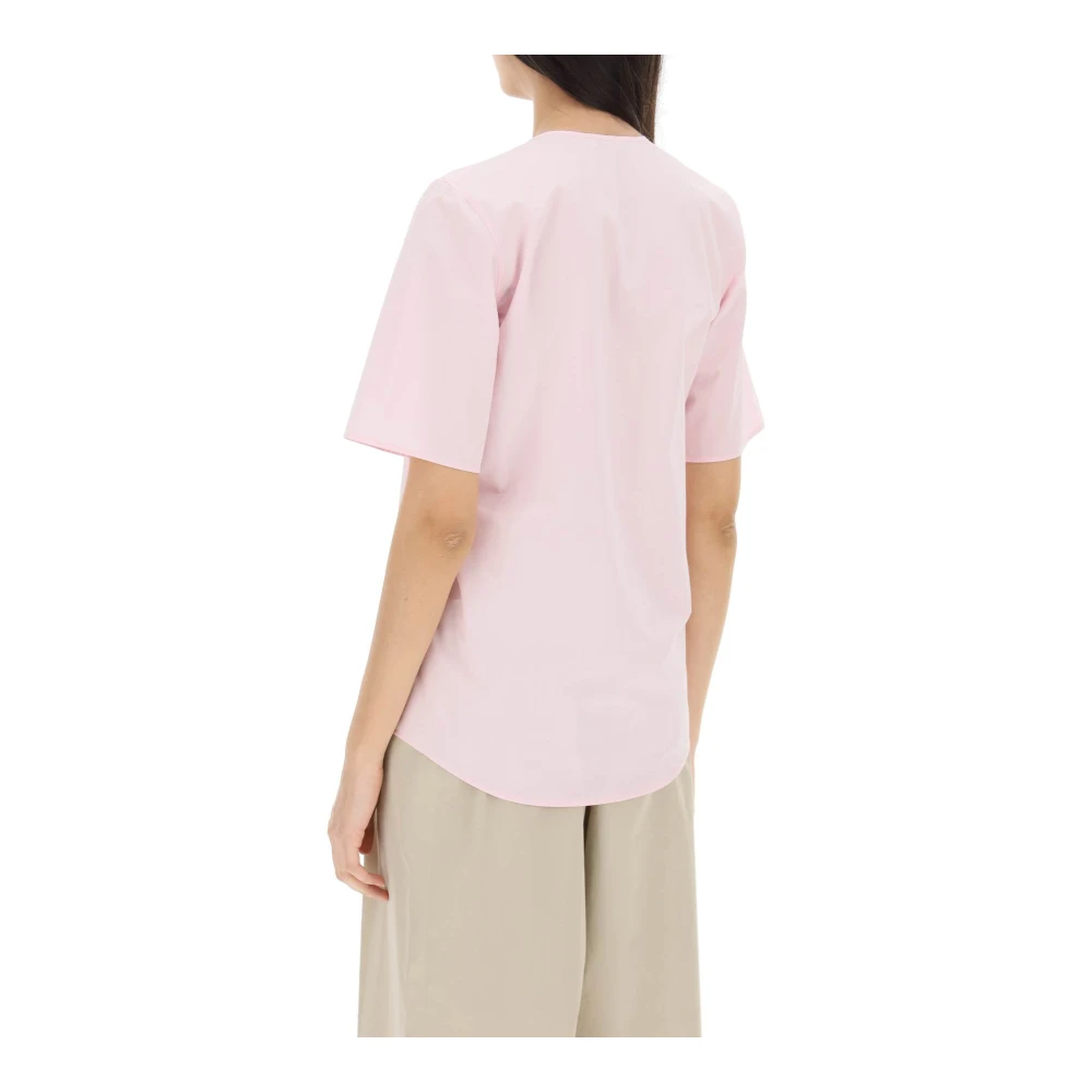 Lemaire T-Shirts Pink Dames