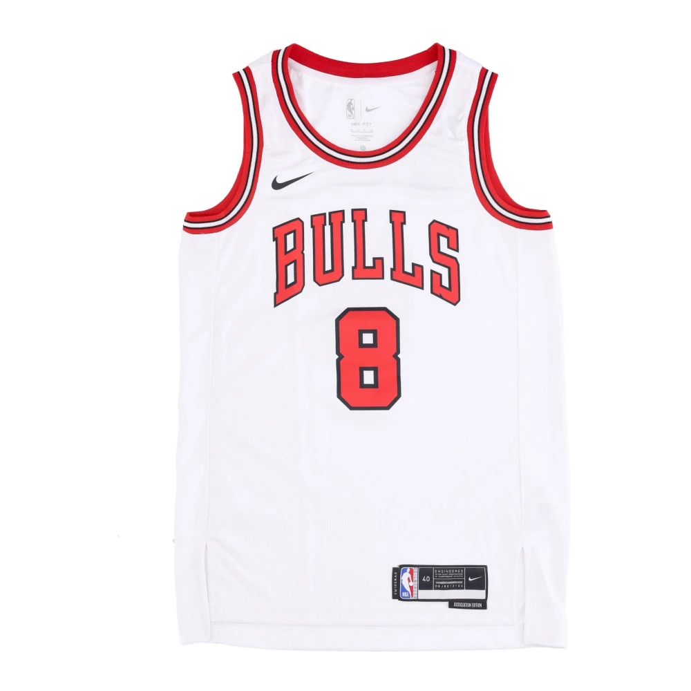 Nike Men's White Training, Xl, Chicago Bulls Basketball Tank Top