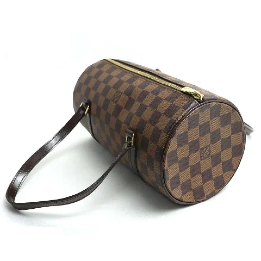 Louis Vuitton Vintage Pre-owned Canvas handbags Yellow Dames