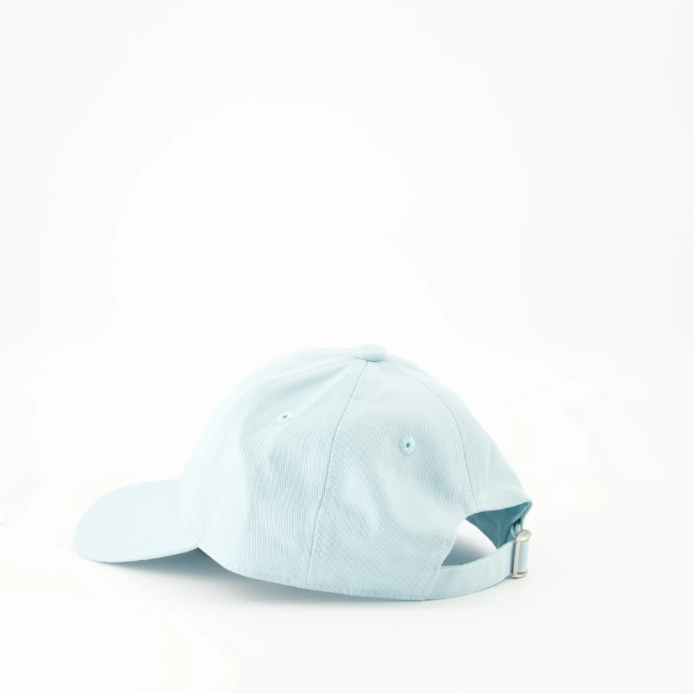 Drole de Monsieur Lichtblauwe Slogan Pet Lente-Zomer 2025 Blue Heren