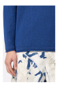 blue-sweaters-with-flat-neckline