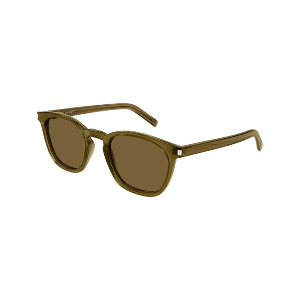Saint Laurent Unisex Brown Authentic Sl 28 052 Glasses