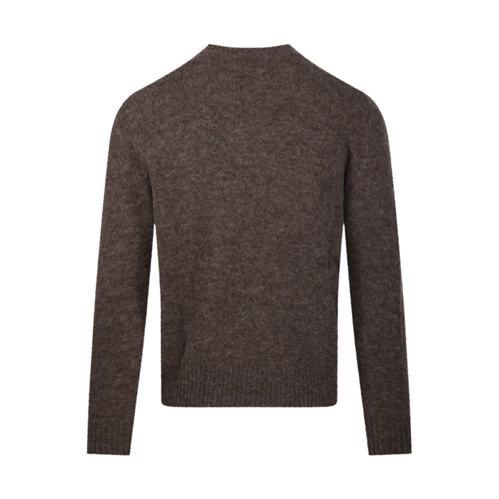 Altea Ronde Hals Sweater in Moro Stijl Brown Heren