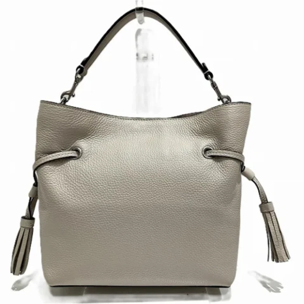 Coach Pre-owned Fabric handbags Beige Dames