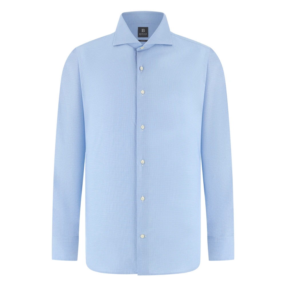 Boggi Milano Hombre Azul Camisas, Talla: L