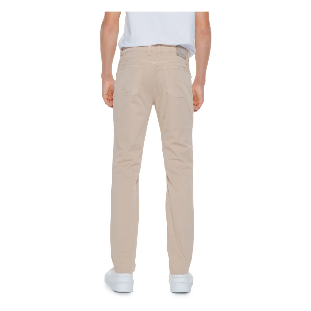 Jeckerson Slim Fit Herenbroek Lente Zomer Collectie Beige Heren