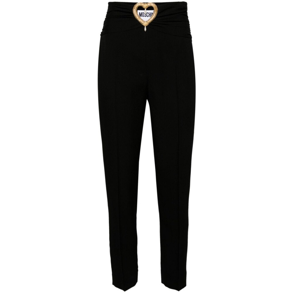 パンツ MOSCHINO Women Trousers 032555171555 Black Moschino Trousers • Shop Trousers from Moschino online at Miinto