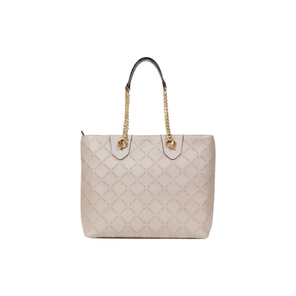 Liu Jo Vrouw Beige Tassen Dames, One Size, Stijlvolle Schoudertas Met Kettinghandvatten