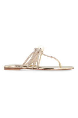 strass-flat-sandals-with-round-toeline