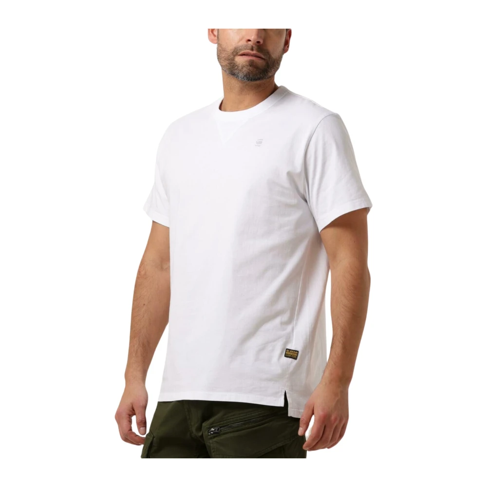 G-Star Herren Weiß T-Shirt Nifous - Bild 3