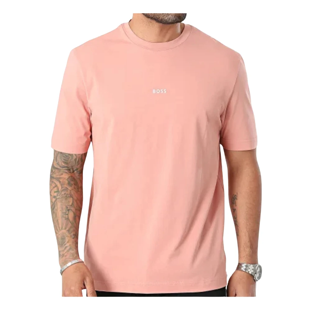 Hugo - Tops > T-Shirts - Pink - Hugo - Modalova