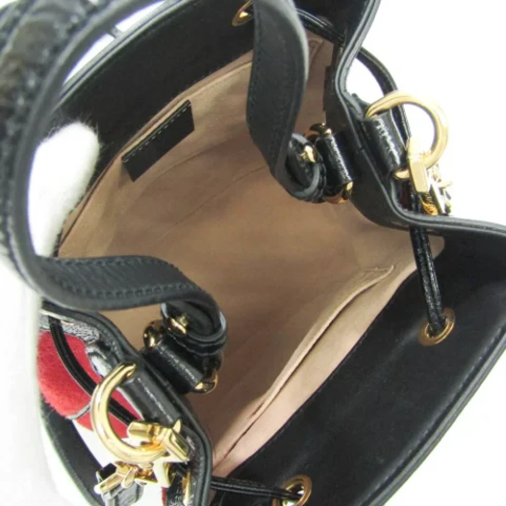 Gucci Vintage Pre-owned Suede shoulder-bags Red Dames