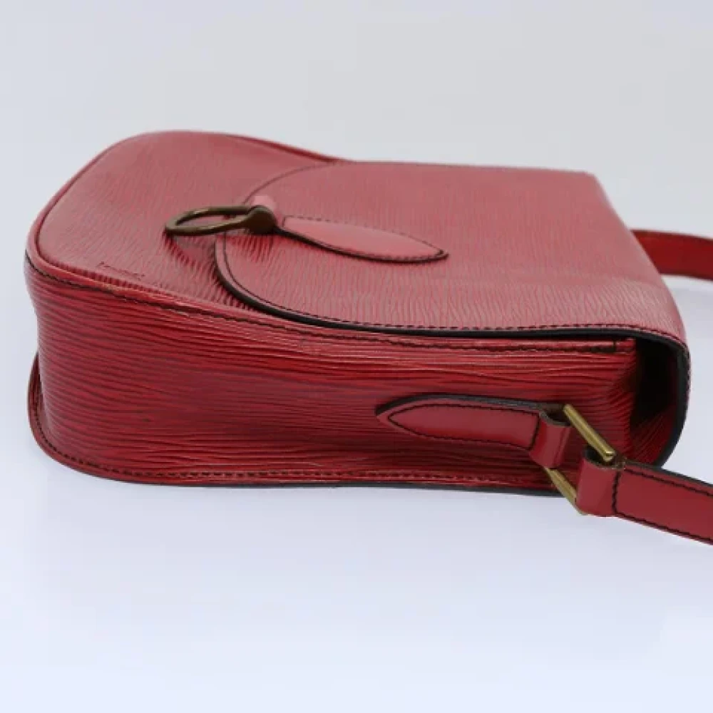 Louis Vuitton Vintage Pre-owned Leather shoulder-bags Red Dames