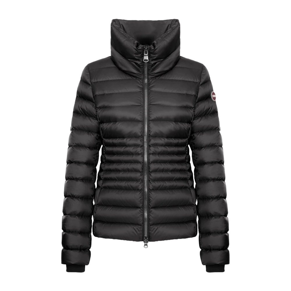 Colmar Women's Black Down Jackets, S, Slim Fit Winter Down Jacket