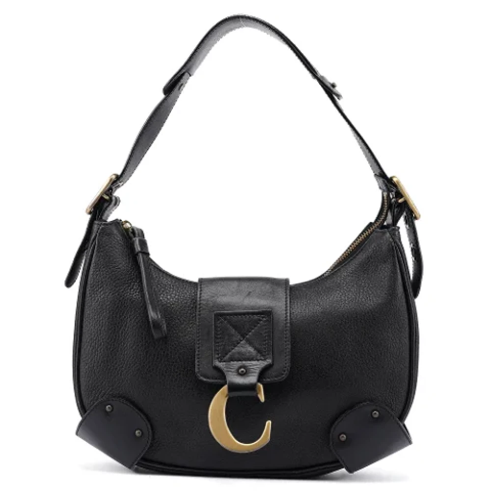 Chloé Pre-owned Leather shoulder-bags Black Dames