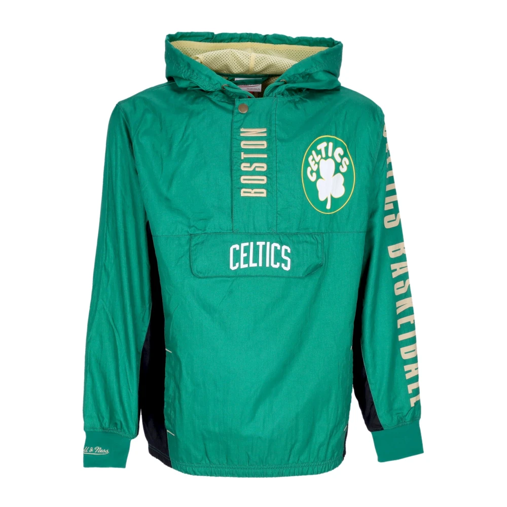 Mitchell & Ness Boston Celtics Windbreaker Vintage Logo Green Heren