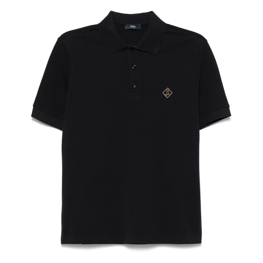 Herno - Tops > Polo Shirts - Blue - Herno - Modalova