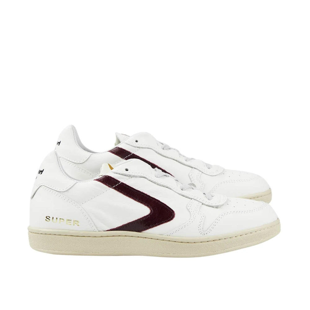 Valsport 1920 Men's White Classic Bordeaux Trainers