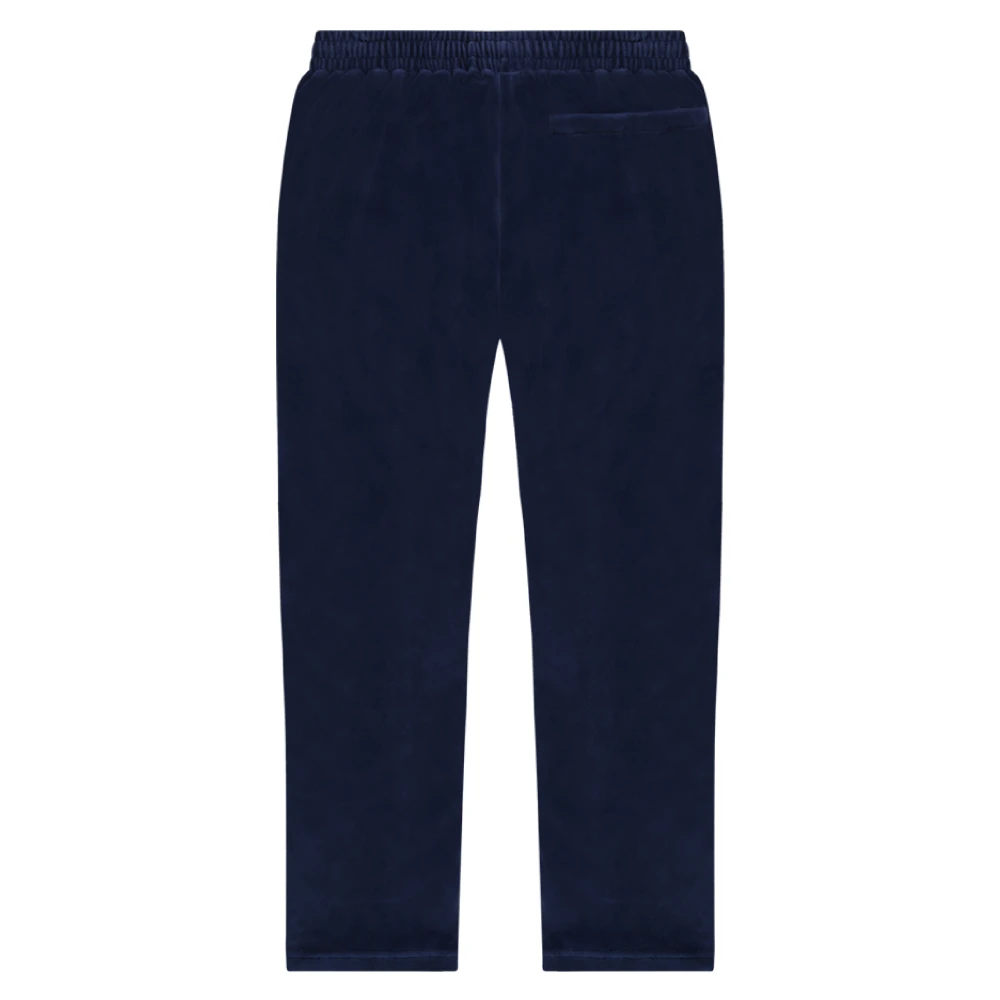 In Gold We Trust Sweatpants Blue Heren