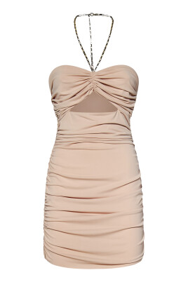 pink-jersey-mini-dress-with-gold-chain