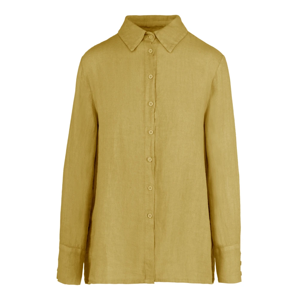 Bomboogie Mujer Amarillo Blusas Y Camisas, Talla: L
