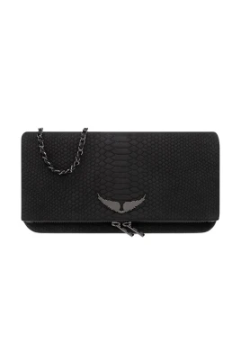 Shoulder bag with logo