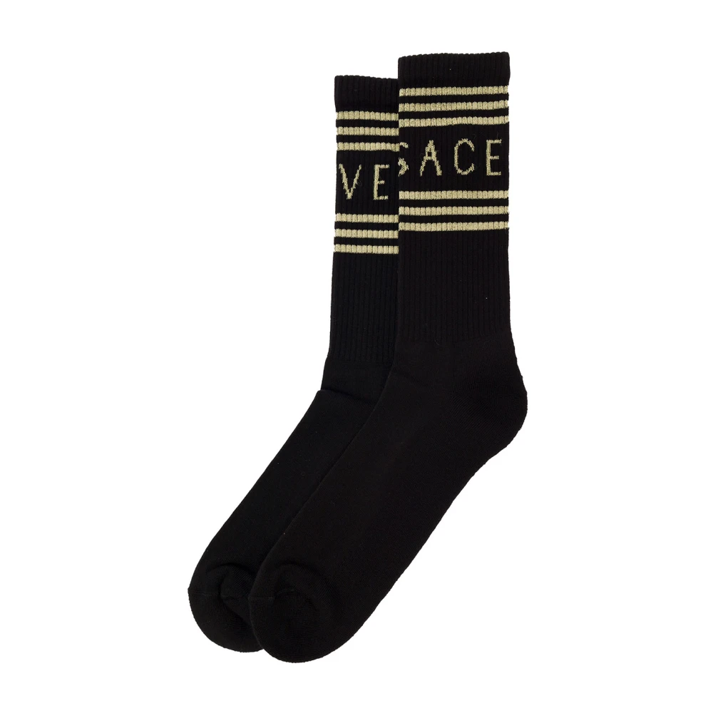 Versace Socks Black Heren