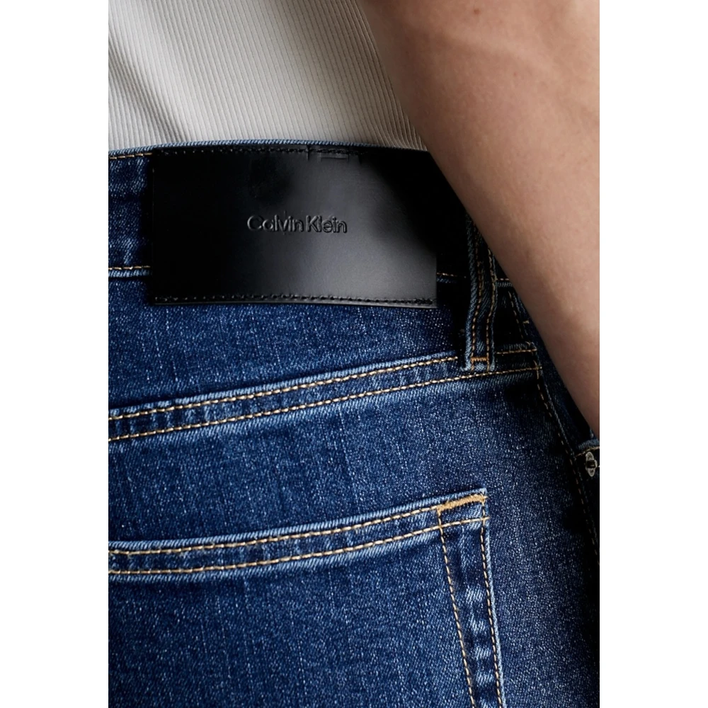 Calvin Klein Slim Fit Donkere Denim Jeans Blue Heren
