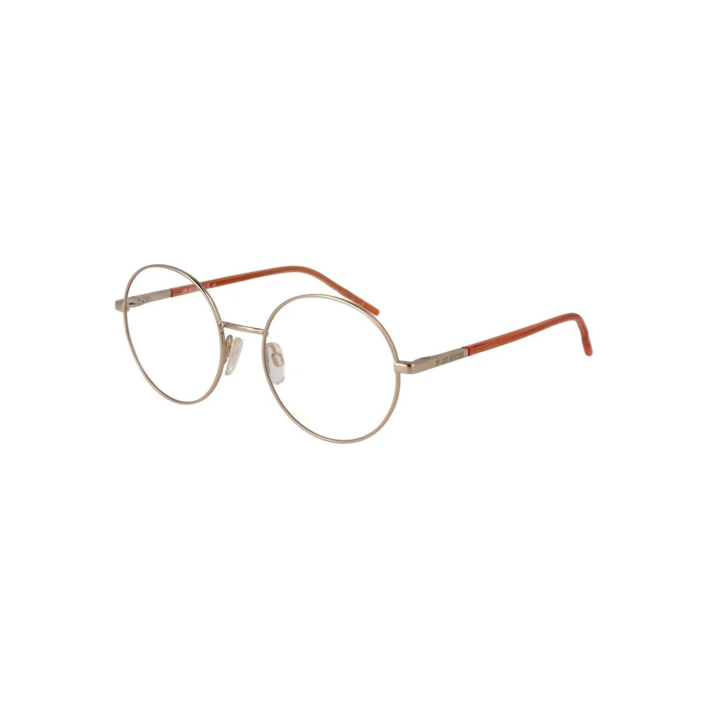 Love Moschino Women's Yellow Elegant Glasses Frame