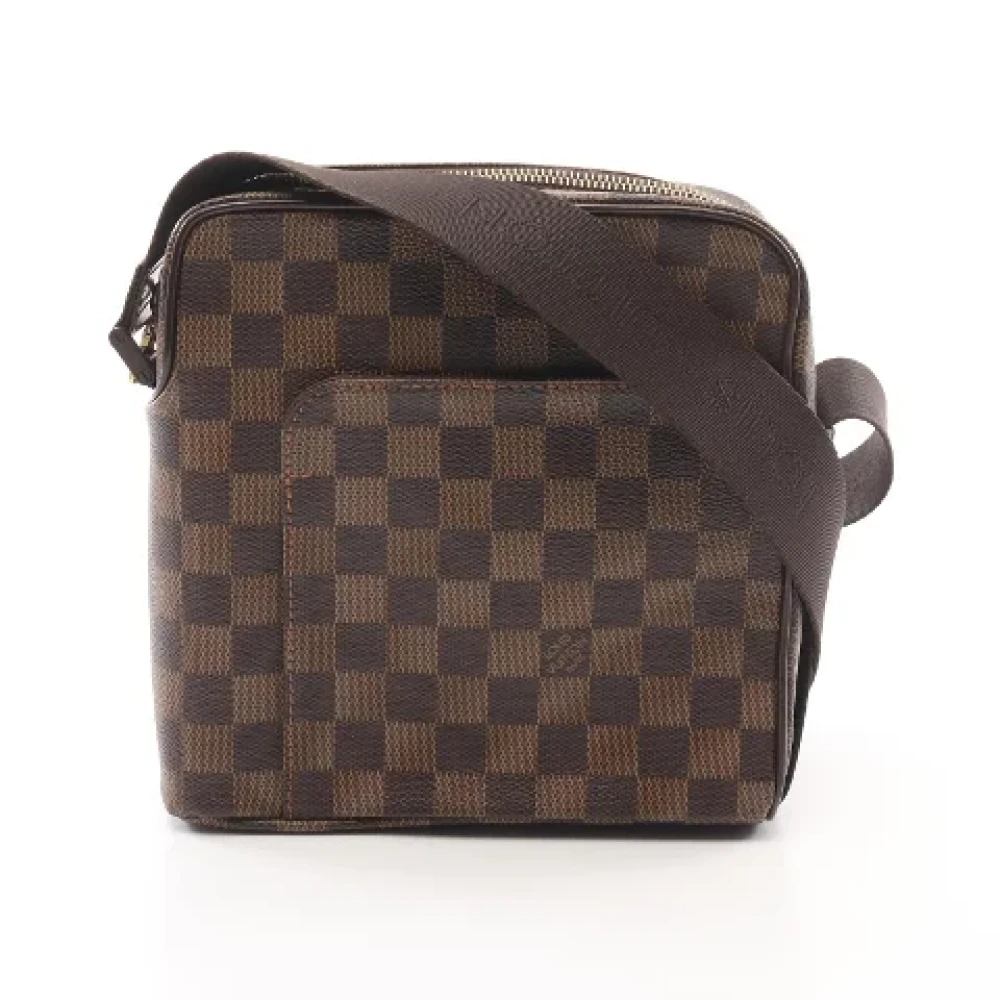 Louis Vuitton Vintage Pre-owned Canvas crossbody-bags Brown Dames