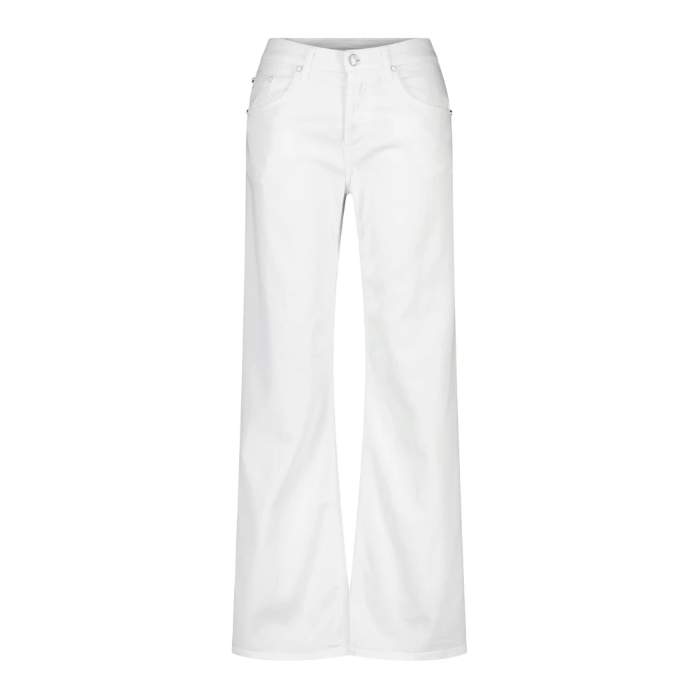 Dondup Baggy Jeans Jacklyn White Dames