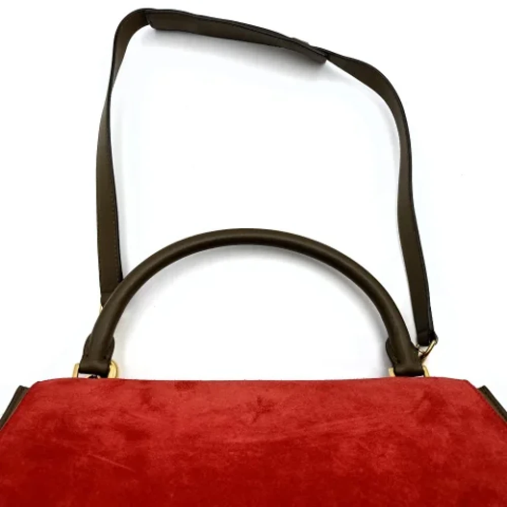 Celine Vintage Pre-owned Leather totes Brown Dames