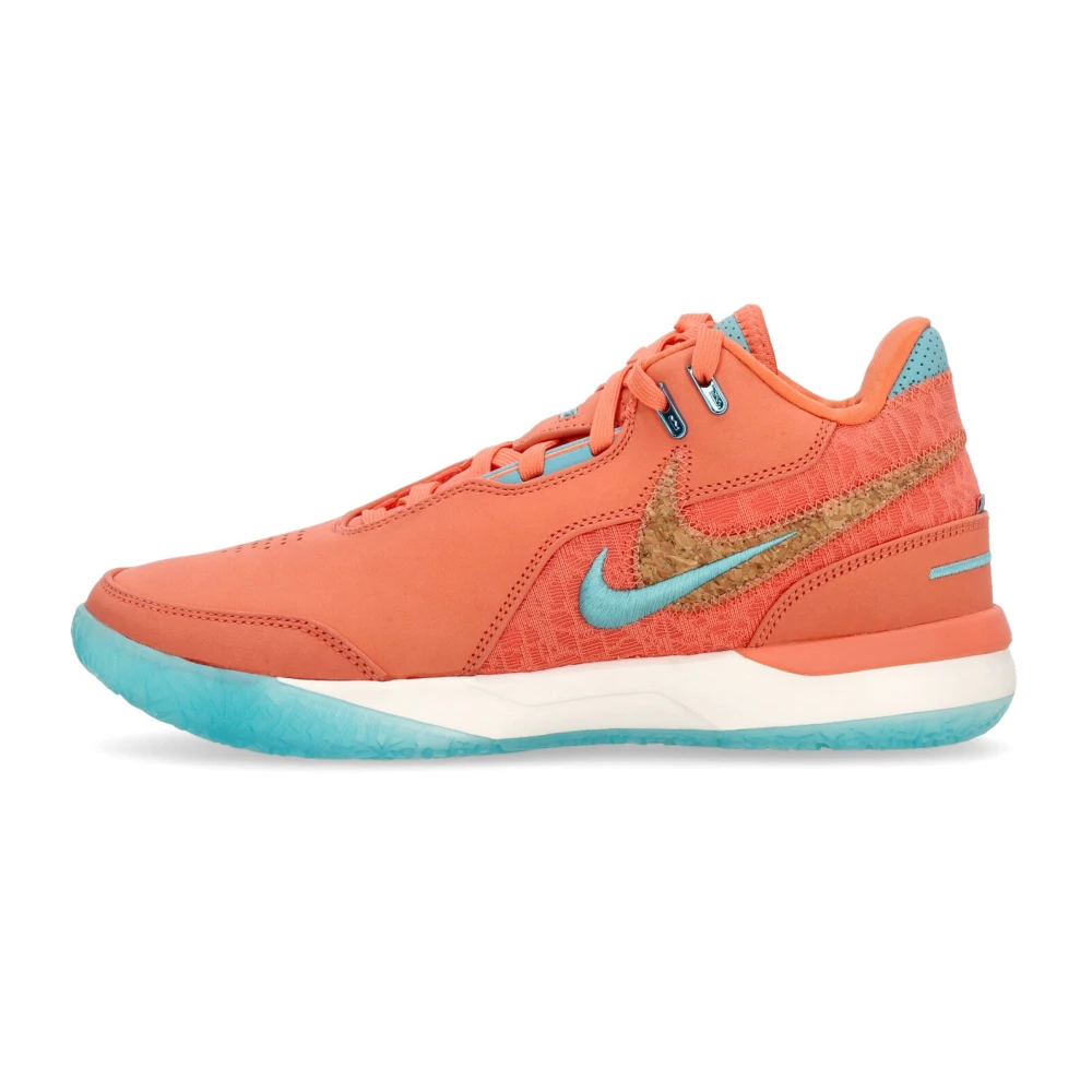 Nike Orange Trainers, Male, 9 Uk, Lebron Nxxt Gen Basketball Shoe Blue/Mango