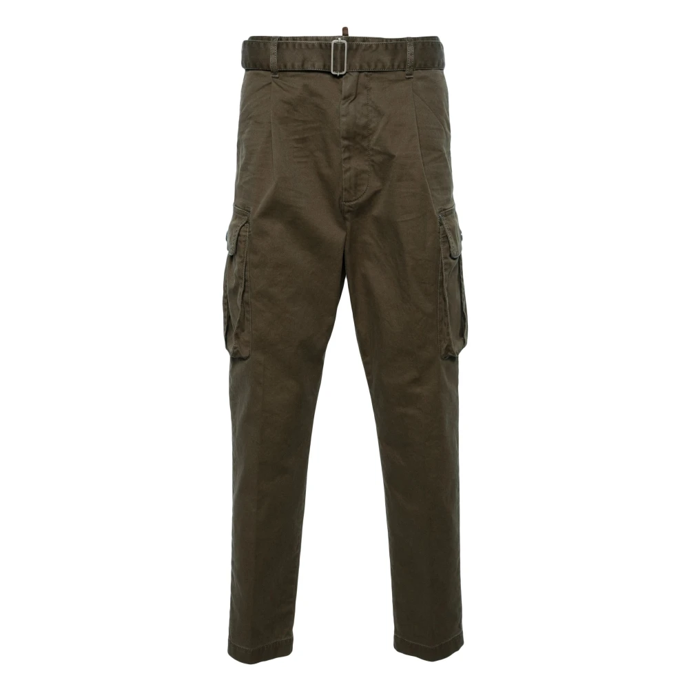 Dsquared2 Cargo Groene Broek Green Heren