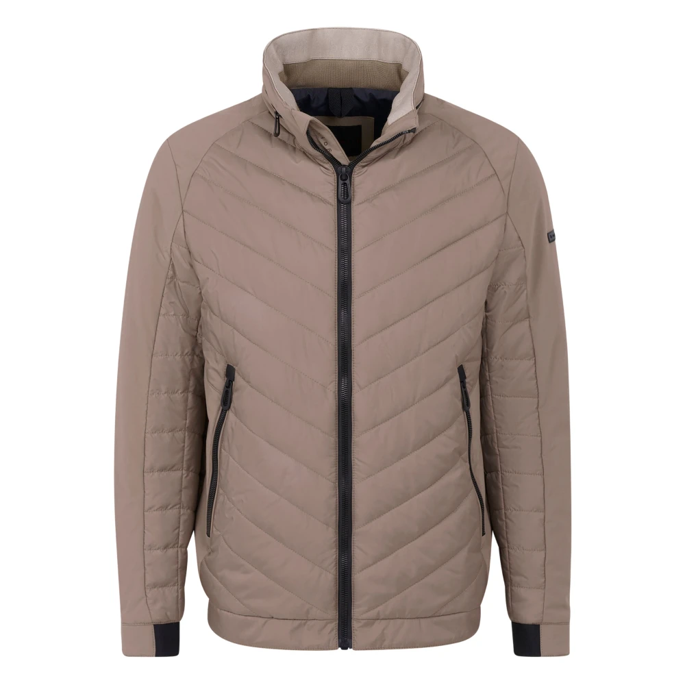 Bugatti Beige Jassen voor Mannen Beige Heren
