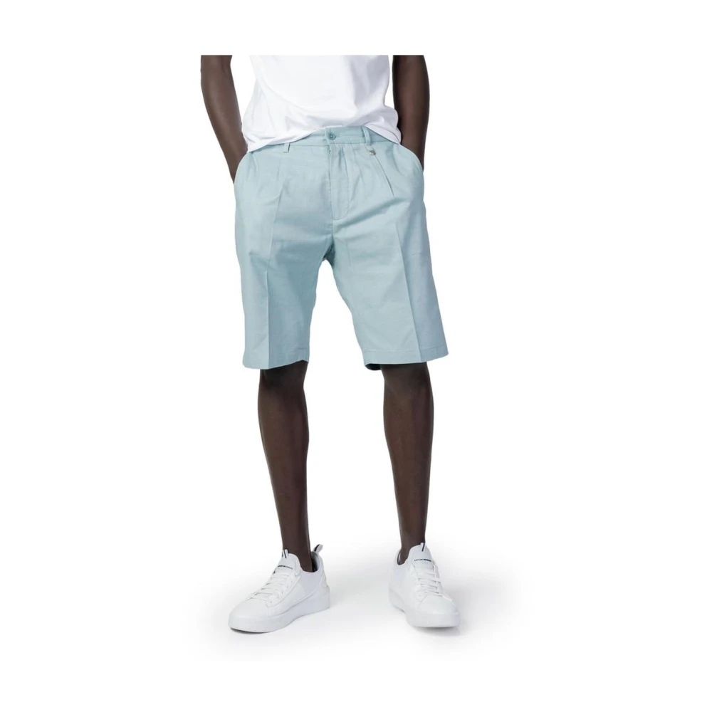 Antony Morato Grön A Bomullsplicerade Shorts