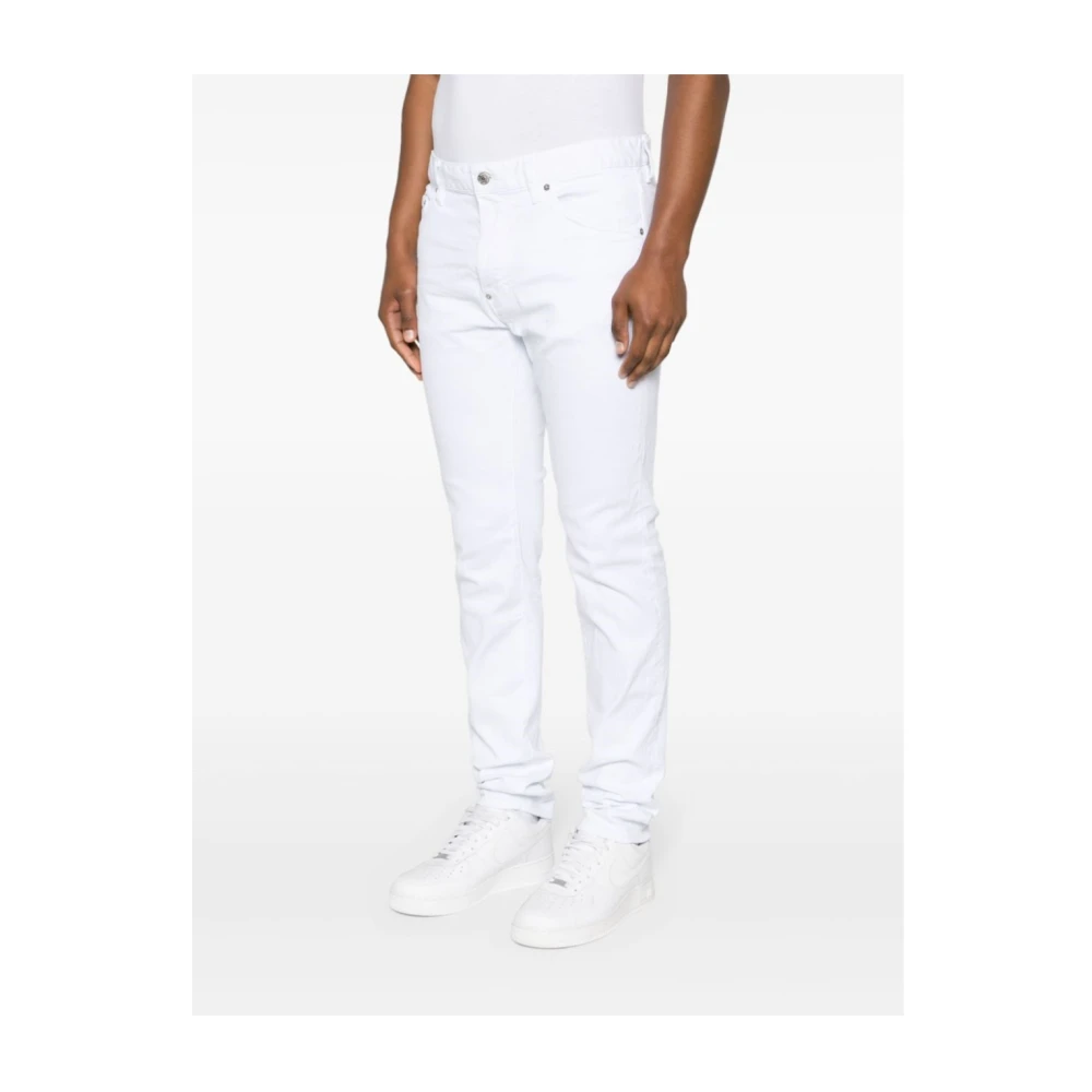 Dsquared2 5-Pocket Broek in zwart White Heren