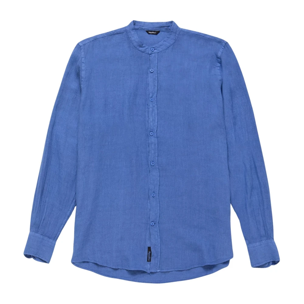 Refrigiwear Men's Blue Casual Shirts C10100f03700