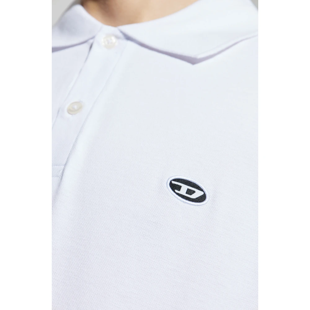 Diesel Polo T-Rejust-Doval-Pj White Heren